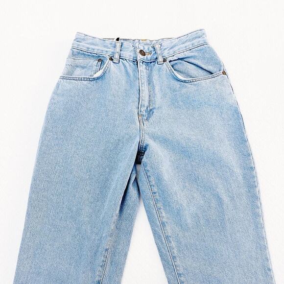 The Ragged Priest Straight Leg Light Wash Denim Jeans Rip SZ28 - Picture 9 of 9